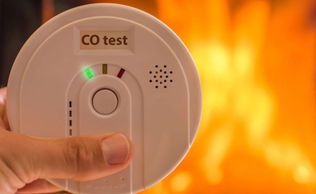 use a carbon monoxide sensor if you are using camping stove indoor