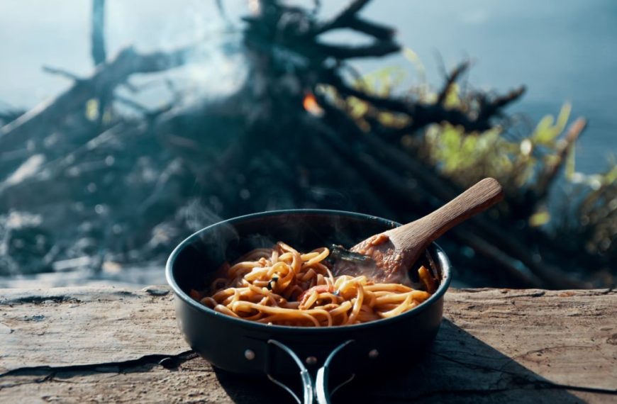 just add boiling water to these meals on camping
