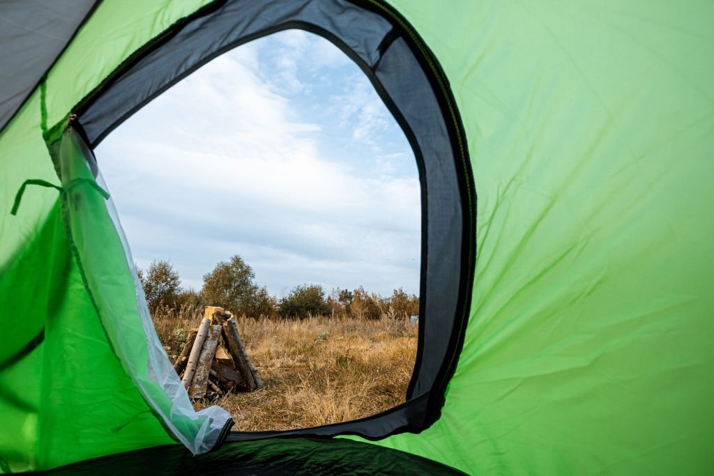 open the air vents of your tent to prevent condensation